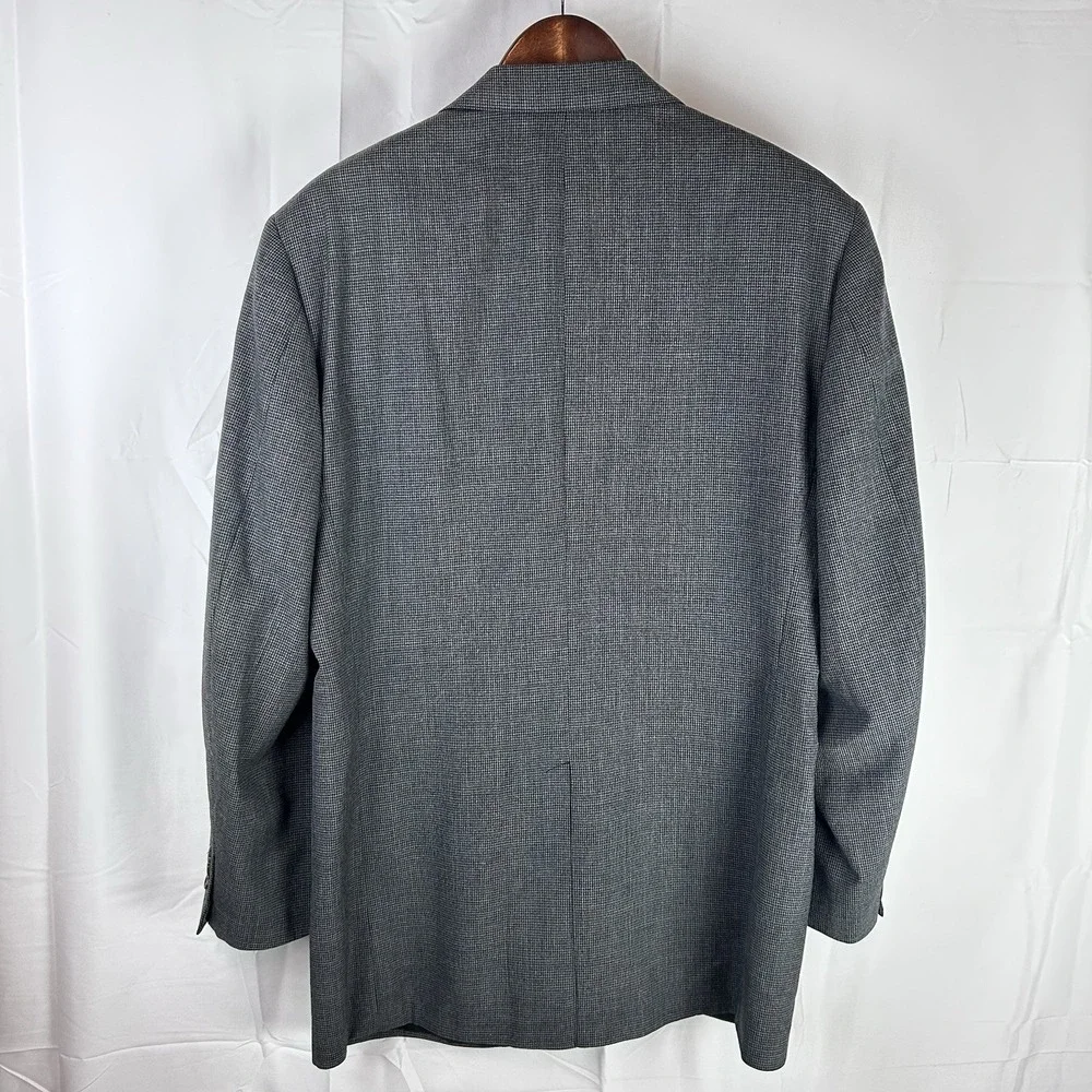 Brooks Brothers Vintage Sport‎ Coat Mens Houndstooth 2 Button 43 L Made In USA